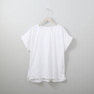 接触冷感UVカットUSAコットンバックタックTシャツ (61019)