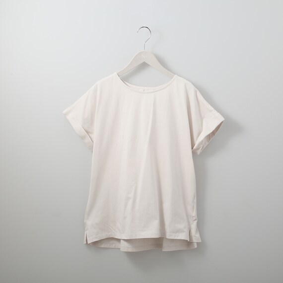 接触冷感ＵＶカットＵＳＡコットンバックタックＴシャツ　(61019) 1枚目画像