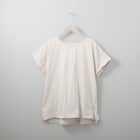 接触冷感UVカットUSAコットンバックタックTシャツ (61019) 1枚目画像