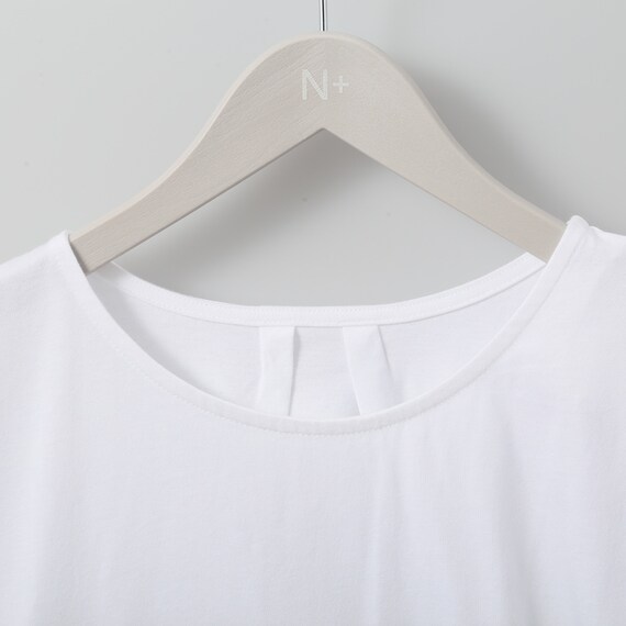 接触冷感ＵＶカットＵＳＡコットンバックタックＴシャツ　(61019) 4枚目画像