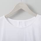 接触冷感UVカットUSAコットンバックタックTシャツ (61019) 4枚目画像