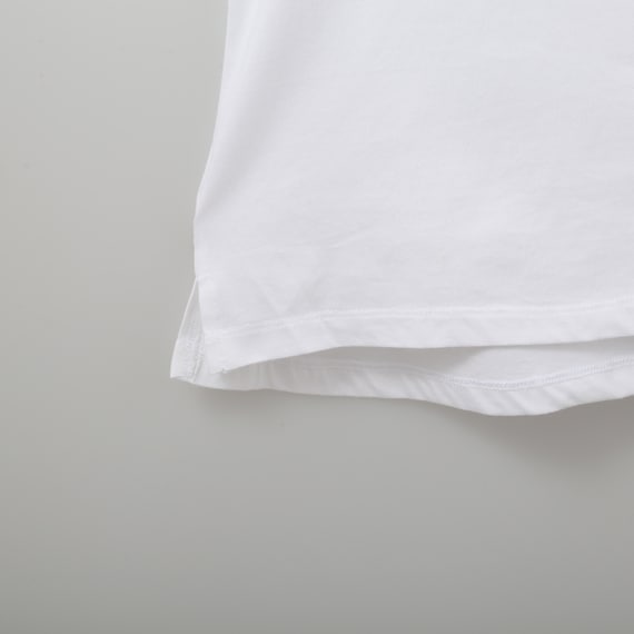 接触冷感UVカットUSAコットンバックタックTシャツ (61019) 6枚目画像