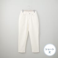 マイルドフィットデニムパンツ ショート丈 (21032)