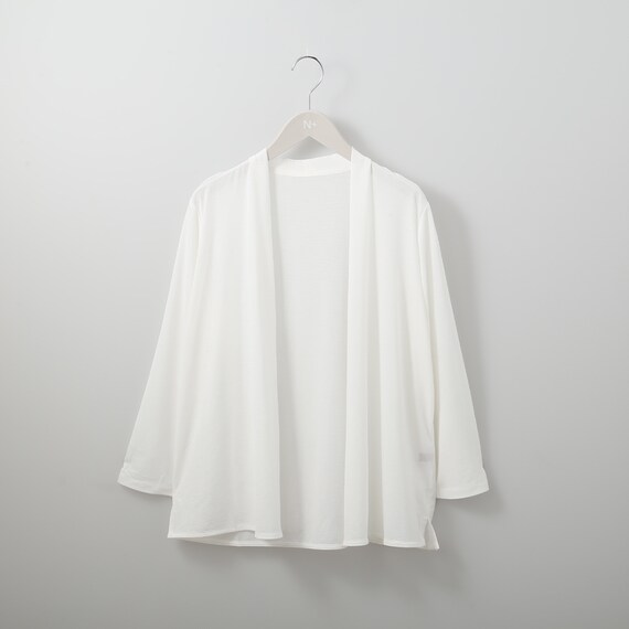 UVカットスラブカーディガンショート丈 (81007) 1枚目画像