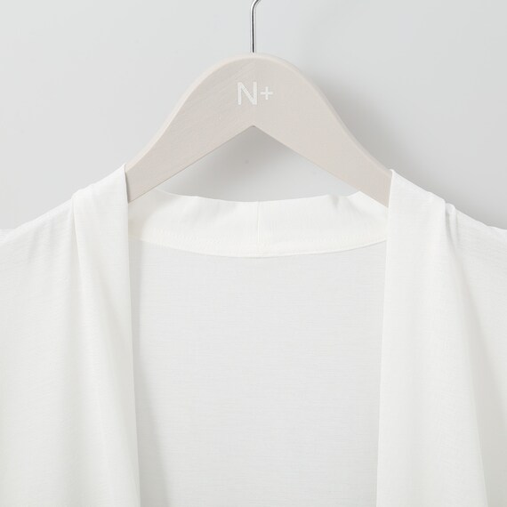 UVカットスラブカーディガンショート丈 (81007) 4枚目画像