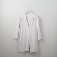 【N+商品】ＵＶカットスラブカーディガンロング丈　Ｌサイズ　(81008)