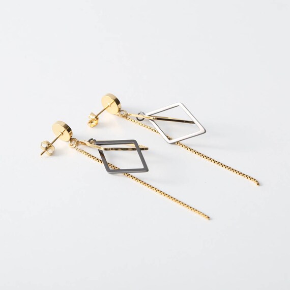 ステンレスミックススイングピアス　(91023) 2枚目画像