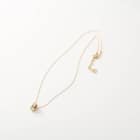 ステンレスミニリングネックレス (91025) 1枚目画像