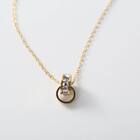 ステンレスミニリングネックレス　(91025) 2枚目画像