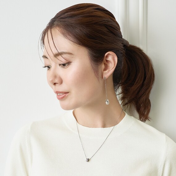 ステンレスミニリングネックレス　(91025) 6枚目画像