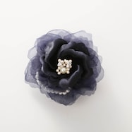 2トーンフラワーコサージュ (91028)
