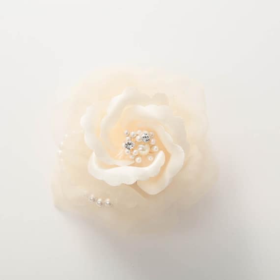 2トーンフラワーコサージュ (91028) 1枚目画像