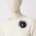 2トーンフラワーコサージュ (91028) 8枚目画像