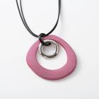 カラーアクリルネックレス (91043) 2枚目画像