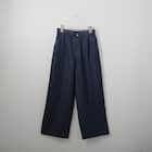 接触冷感やわらかデニムワイドパンツC1 (21035) 1枚目画像