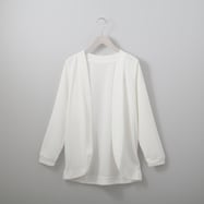 細リブラウンドカーディガンC1 (81009)