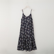 線描きリーフキャミワンピース (41014)