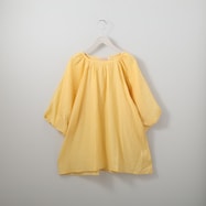 シアーチェックボリューム袖チュニック (51030)