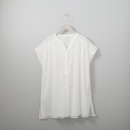 【N+商品】バックギャザーチュニックブラウス　(51032)