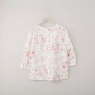 刺しゅう使い花柄シャツ　(51031)