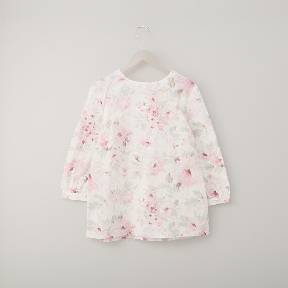 刺しゅう使い花柄シャツ(51031) 2枚目画像