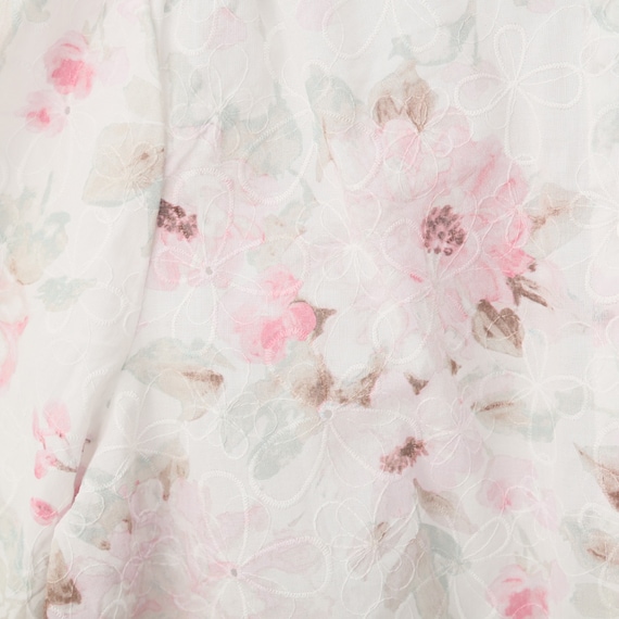 刺しゅう使い花柄シャツ(51031) 3枚目画像