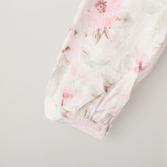 刺しゅう使い花柄シャツ(51031) 5枚目画像