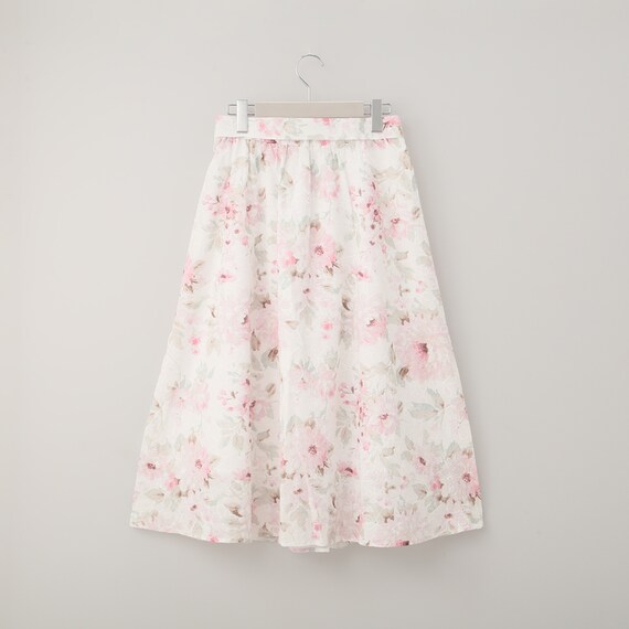 刺しゅう使い花柄スカート(31007) 2枚目画像