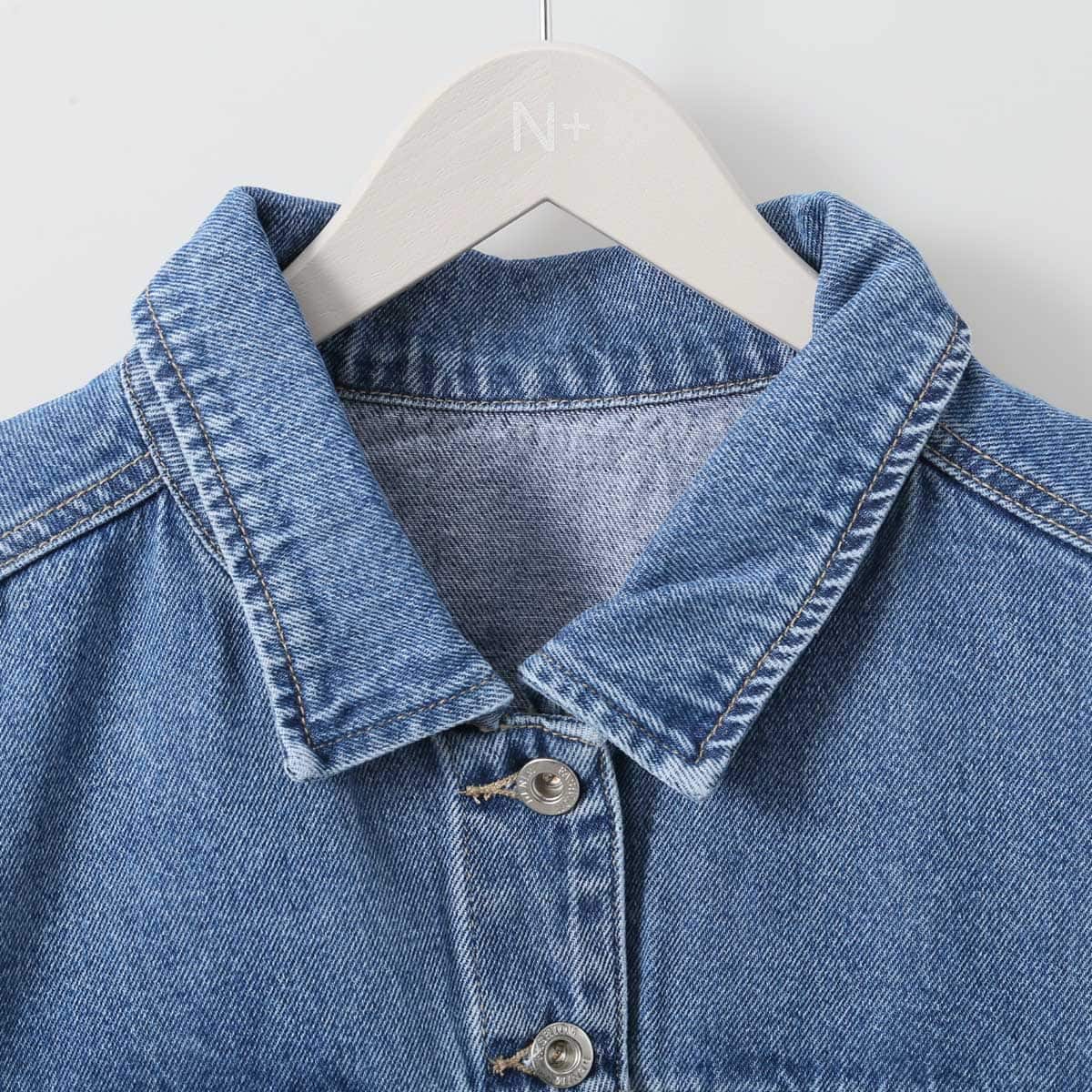 刺しゅう使いデニムジャケット (11015) | ニトリネット【公式】 家具