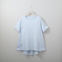 【N+商品】スムース布帛切替えプルオーバー　Ｌサイズ　(61027)