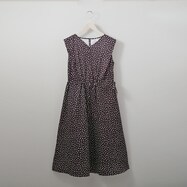 【N+商品】サークルドット柄ワンピース　(41020)