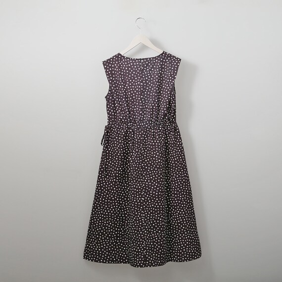 サークルドット柄ワンピース (41020) 2枚目画像