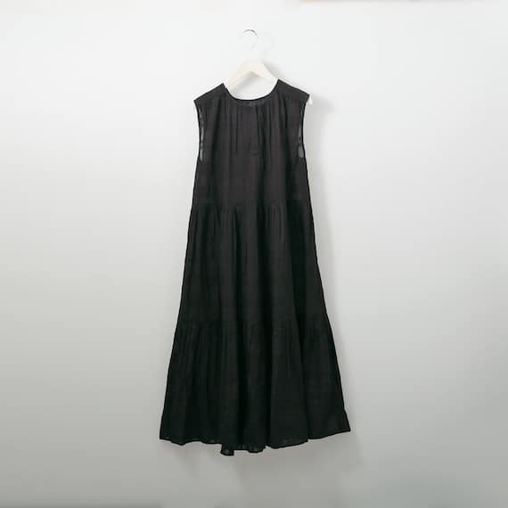 シャドウチェックティアードワンピース (41017) 1枚目画像