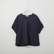 バンブー接触冷感Vネックブラウス (51036)