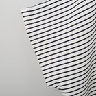 バンブー接触冷感ボーダー裾タックプルオーバー (61032) 5枚目画像