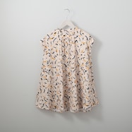 ハケタッチプリントブラウス (51035)