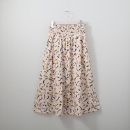 【N+商品】ハケタッチプリントスカート　(31008)
