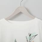 ラフタッチプリントボートネックTシャツ (61033) 4枚目画像