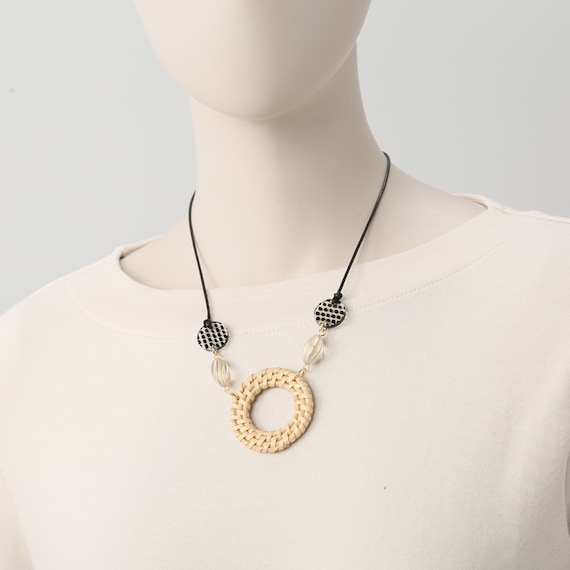 ナチュラルパーツ使いネックレス (91076) 5枚目画像