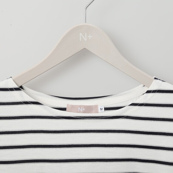 ラメボーダー袖ねじりプルオーバー (61035) 4枚目画像