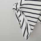 ラメボーダー袖ねじりプルオーバー　(61035) 5枚目画像