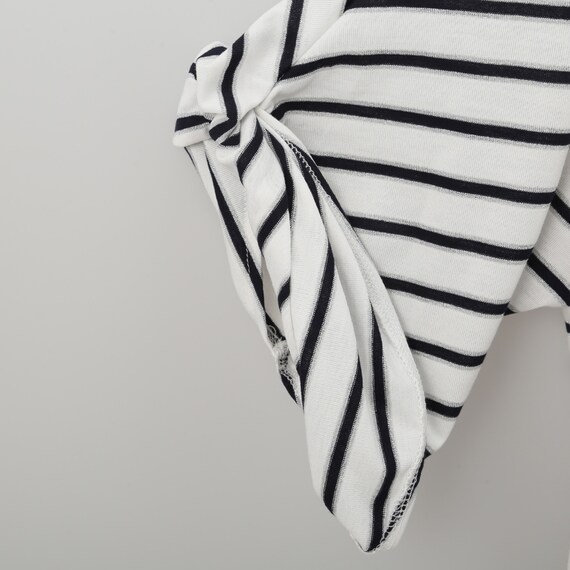 ラメボーダー袖ねじりプルオーバー (61035) 5枚目画像