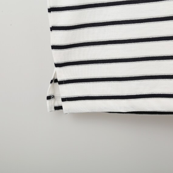 ラメボーダー袖ねじりプルオーバー　(61035) 6枚目画像