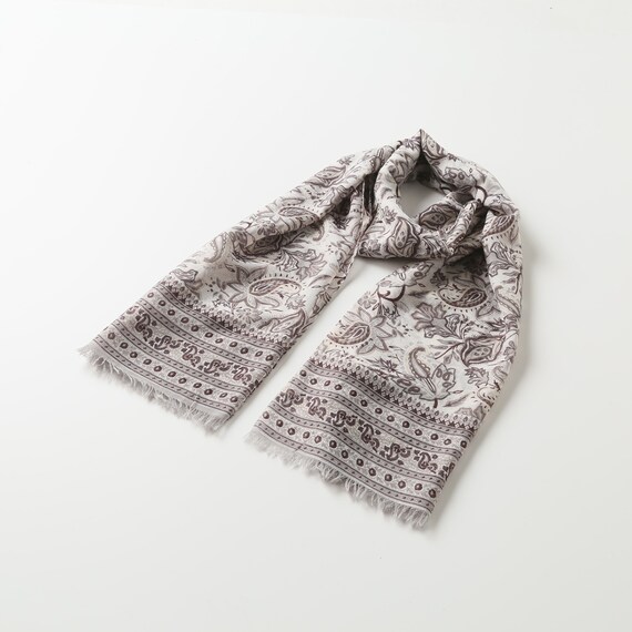 ペイズリープリントストール　(91075) 4枚目画像