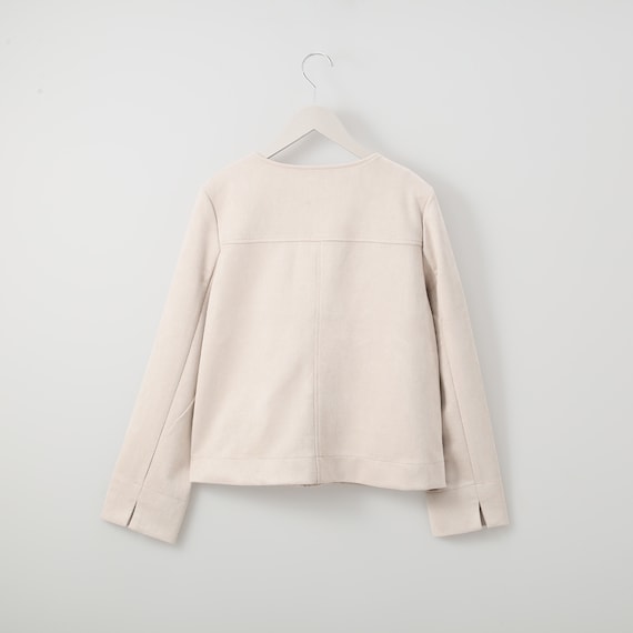 ストレッチスウェード調ブルゾン (12100) 2枚目画像