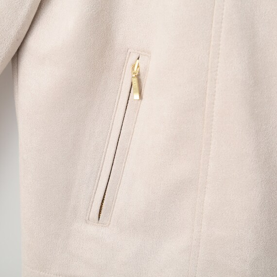 ストレッチスウェード調ブルゾン (12100) 5枚目画像