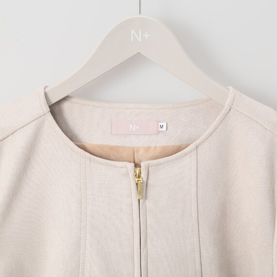 ストレッチスウェード調ブルゾン (12100) 6枚目画像