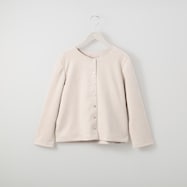 ストレッチスウェード調スナップカーディガン (82100)