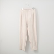 【N+商品】ストレッチスウェード調テーパードパンツ　(22100)