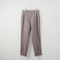 【N+商品】ストレッチスウェード調テーパードパンツ　Ｍサイズ　(22100)